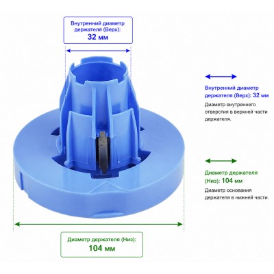 Держатель шпинделя 2 inch для плоттера HP Designjet T120 / T520 / T610 / T620 / T770 / T790 / T795 / Z2100 / Z3100 / Q5669-40686 Держатель шпинделя 2 inch для плоттера HP Designjet T120 / T520 / T610 / T620 / T770 / T790 / T795 / Z2100 / Z3100 / Q5669-40686