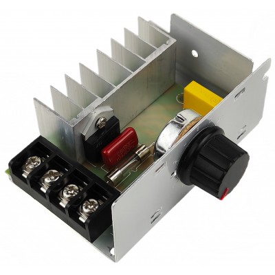 Регулятор потужності, димер симісторний 4000 Вт у корпусі 4000W 220V BTA41-600B / RMF4-41600BKL Регулятор потужності, димер симісторний 4000 Вт у корпусі 4000W 220V BTA41-600B / RMF4-41600BKL