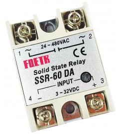 Твердотільне реле, однофазне SSR-60DA