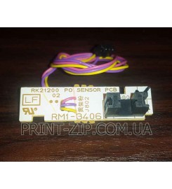 Плата датчика ( оптопара ) HP LJ 1010 / 1012 / 1015 / 1018 / 1020 / 1022 / 3052 / Canon LBP 2900 / LBP 3000 RM1-2313 / RM1-2314 / RM1-3412 /  RM1-3406 