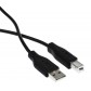 Кабель 2E USB для принтера 2.0 AM / BM DSTP, black чёрный, 1.8m / 2E-W-3169m1.8 с быстрой доставкой