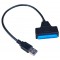 Переходник, адаптер SATA USB для жесткого диска 2.5 3.5 / CSATAGD
