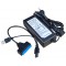Переходник, адаптер USB V2.0 SATA для жесткого диска 2.5 3.5 + Блок питания AC/DC адаптер 12V 2A / KCSATAGD2
