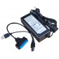Переходник, адаптер USB V2.0 SATA для жесткого диска 2.5 3.5 + Блок питания AC/DC адаптер 12V 2A / KCSATAGD2 с быстрой доставкой Переходник, адаптер USB V2.0 SATA для жесткого диска 2.5 3.5 + Блок питания AC/DC адаптер 12V 2A / KCSATAGD2 с быстрой доставкой
