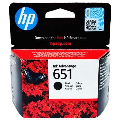Картридж HP 651 Black, Deskjet 5575, Officejet 202 / C2P10AE Картридж HP 651 Black, Deskjet 5575, Officejet 202 / C2P10AE