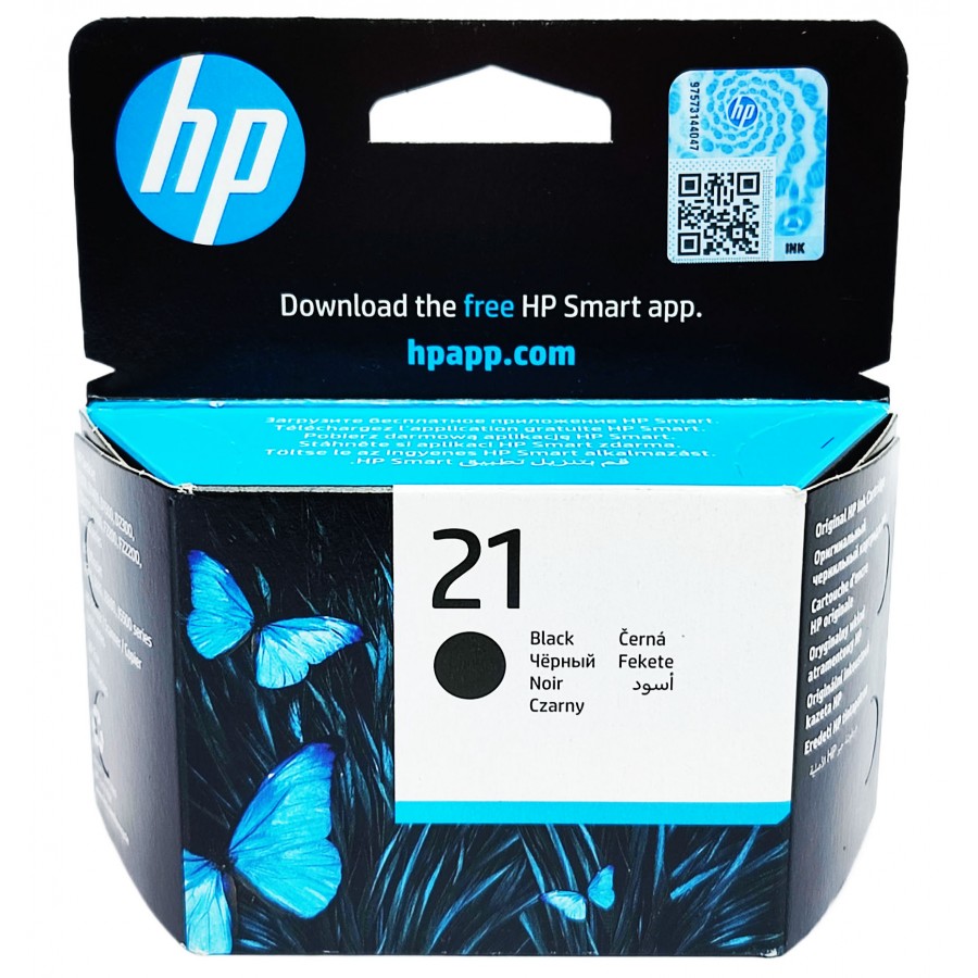 Картридж HP 21 Black,DJ 3920 / F4100 / F5200 / C9351AE з швидкою доставкою