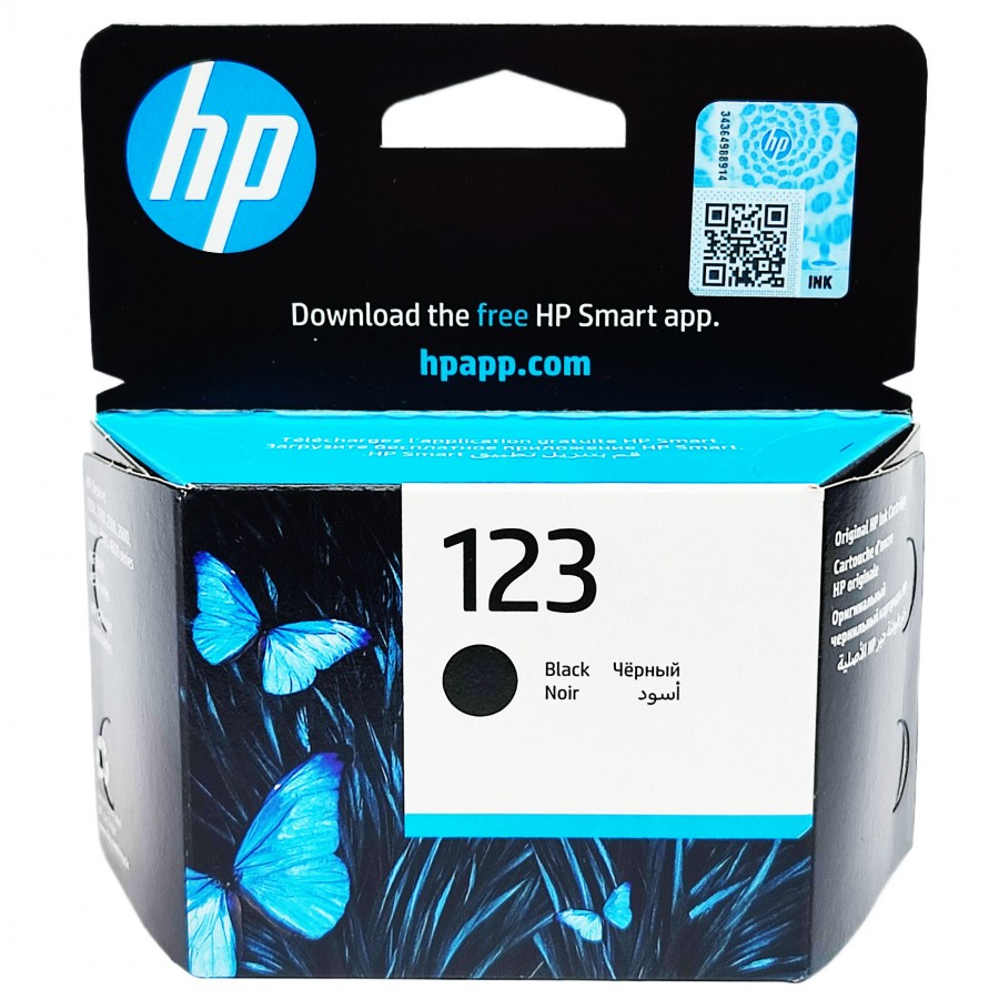 Картридж HP 123 Black, Deskjet 2130 / F6V17AE с быстрой доставкой