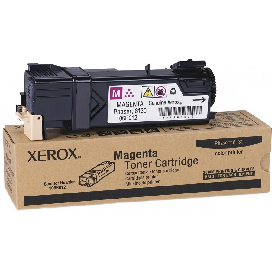 Тонер-картридж, туба Original XEROX Phaser 6130, MAGENTA Пурпурный / 106R01283 с быстрой доставкой