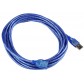 Кабель-удлинитель, силиконовый экранированный USB 2.0 AM/AF 28AWG + 24AWG с ферритовым кольцом 5 м с быстрой доставкой Кабель-удлинитель, силиконовый экранированный USB 2.0 AM/AF 28AWG + 24AWG с ферритовым кольцом 5 м с быстрой доставкой