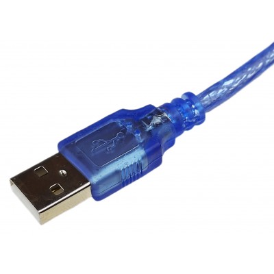 Кабель-удлинитель, силиконовый экранированный USB 2.0 AM/AF 28AWG + 24AWG с ферритовым кольцом 5 м Кабель-удлинитель, силиконовый экранированный USB 2.0 AM/AF 28AWG + 24AWG с ферритовым кольцом 5 м