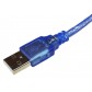 Кабель-удлинитель, силиконовый экранированный USB 2.0 AM/AF 28AWG + 24AWG с ферритовым кольцом 5 м с быстрой доставкой