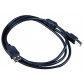 Кабель USB для принтера 2.0 AM / BM, black чёрный, 1.5m / PEAMBM1.5M с быстрой доставкой Кабель USB для принтера 2.0 AM / BM, black чёрный, 1.5m / PEAMBM1.5M с быстрой доставкой
