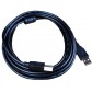 Кабель USB для принтера 2.0 AM / BM, black чёрный, 3m / PEAMBM3M с быстрой доставкой Кабель USB для принтера 2.0 AM / BM, black чёрный, 3m / PEAMBM3M с быстрой доставкой