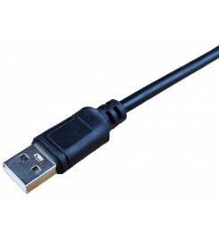 Кабель USB для принтера 2.0 AM / BM, black чорний, 5m / PEAMBM5M