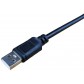 Кабель USB для принтера 2.0 AM / BM, black чёрный, 1.5m / PEAMBM1.5M с быстрой доставкой