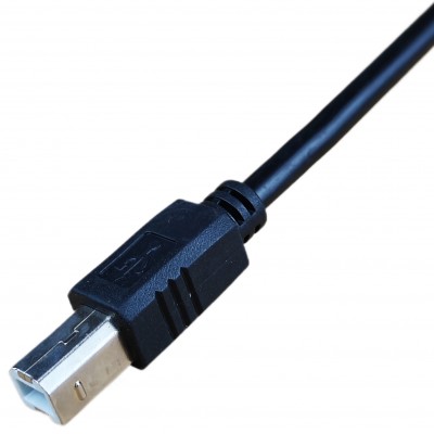 Кабель USB для принтера 2.0 AM / BM, black чёрный, 1.5m / PEAMBM1.5M Кабель USB для принтера 2.0 AM / BM, black чёрный, 1.5m / PEAMBM1.5M