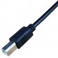 Кабель USB для принтера 2.0 AM / BM, black чёрный, 1.5m / PEAMBM1.5M с быстрой доставкой