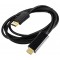 Кабель переходник DisplayPort на HDMI 1080P Full HD 1080P 1,8м / PEK-HD1080P