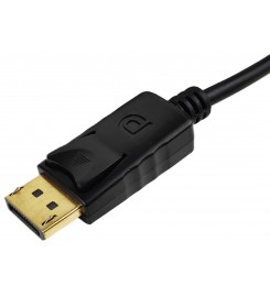 Кабель перехідник DisplayPort на HDMI 4Kx2K 1,8м / PEK-HD4K2K18