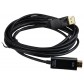 Кабель переходник DisplayPort на HDMI 4Kx2K 3м / PEK-HD4K2K3 с быстрой доставкой Кабель переходник DisplayPort на HDMI 4Kx2K 3м / PEK-HD4K2K3 с быстрой доставкой