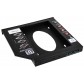 Карман для установки второго жесткого диска SATA 3.0 в отсек DVD 12.7 мм SATA, optibay caddy / PEKGD127 с быстрой доставкой