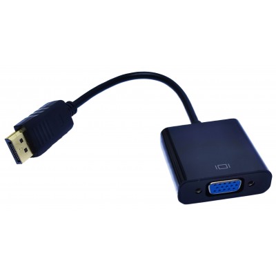 Перехідник DisplayPort на VGA Конвертер DisplayPort VGA Перехідник DisplayPort на VGA Конвертер DisplayPort VGA