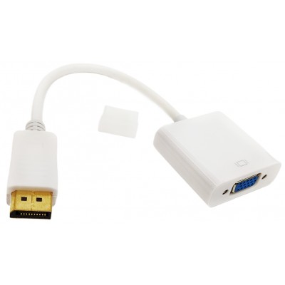 Перехідник DisplayPort на VGA Конвертер DisplayPort VGA Перехідник DisplayPort на VGA Конвертер DisplayPort VGA