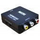 Перехідник hdmi на тюльпан (AV) MINI HDMI2AV конвертер відеосигналу hdmi в av (RCA) (NS) з швидкою доставкою