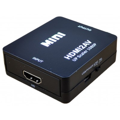 Перехідник hdmi на тюльпан (AV) MINI HDMI2AV конвертер відеосигналу hdmi в av (RCA) (NS) Перехідник hdmi на тюльпан (AV) MINI HDMI2AV конвертер відеосигналу hdmi в av (RCA) (NS)