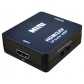 Перехідник hdmi на тюльпан (AV) MINI HDMI2AV конвертер відеосигналу hdmi в av (RCA) (NS) з швидкою доставкою