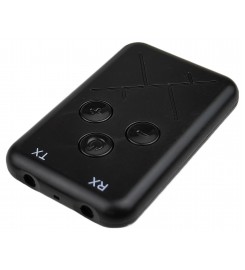 Bluetooth аудіоадаптер RX-TX-10 — передавач і приймач 2 в 1 з акумулятором Bluetooth аудіоадаптер RX-TX-10 — передавач і приймач 2 в 1 з акумулятором