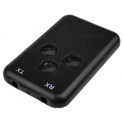 Bluetooth аудіоадаптер RX-TX-10 — передавач і приймач 2 в 1 з акумулятором Bluetooth аудіоадаптер RX-TX-10 — передавач і приймач 2 в 1 з акумулятором