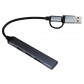 Концентратор USB 3.0 HUB 4-port SuperSpeed, Ultra Slim USB 1.1 / 2.0 / 3.0 с быстрой доставкой