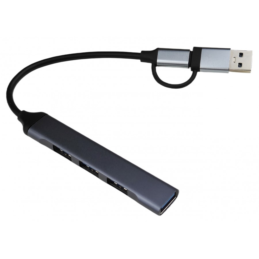 Концентратор USB 3.0 HUB 4-port SuperSpeed, Ultra Slim USB 1.1 / 2.0 / 3.0 с быстрой доставкой