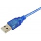 Інтерфейсний кабель для Arduino USB - microUSB 30 см / USB30-micro з швидкою доставкою