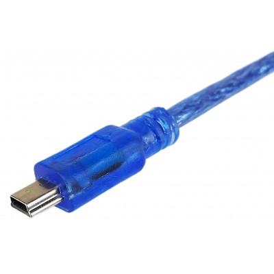 Інтерфейсний кабель для Arduino USB - MiniUSB 30 см / USB30-Mini Інтерфейсний кабель для Arduino USB - MiniUSB 30 см / USB30-Mini