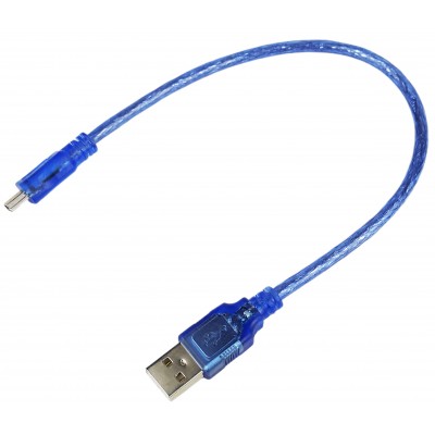 Інтерфейсний кабель для Arduino USB - MiniUSB 30 см / USB30-Mini Інтерфейсний кабель для Arduino USB - MiniUSB 30 см / USB30-Mini
