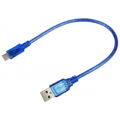 Інтерфейсний кабель для Arduino USB - Type-C 30 см / USB30-TypeC Інтерфейсний кабель для Arduino USB - Type-C 30 см / USB30-TypeC