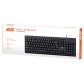 Клавиатура мембранная 2E KS108 104key, USB-A, EN / UK / RU, BLACK чёрный / 2E-KS108UB с быстрой доставкой