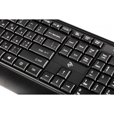 Клавіатура мембранна 2E KS130 105key, USB-A, EN / UK / RU, BLACK чорний / 2E-KS130UB Клавіатура мембранна 2E KS130 105key, USB-A, EN / UK / RU, BLACK чорний / 2E-KS130UB