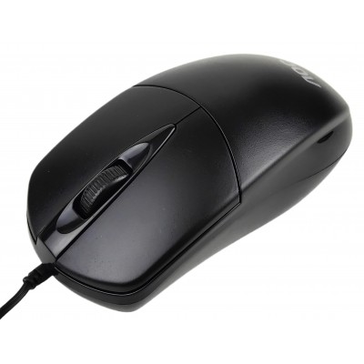 Проводная оптическая мышь AOC MS121 Black для ноутбуков, настольных компьютеров Проводная оптическая мышь AOC MS121 Black для ноутбуков, настольных компьютеров