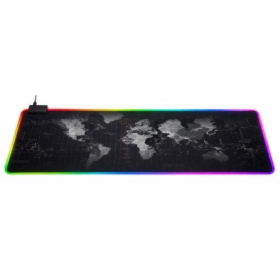 Коврик для компьютерной мышки c принтом и RGB подсветкой RGB-01 800*300 мм Black / RGB-018030P Коврик для компьютерной мышки c принтом и RGB подсветкой RGB-01 800*300 мм Black / RGB-018030P