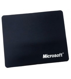 Килимок для комп'ютерної мишки 21x25 см Microsoft чорний, односторонній / XC-X32125B
