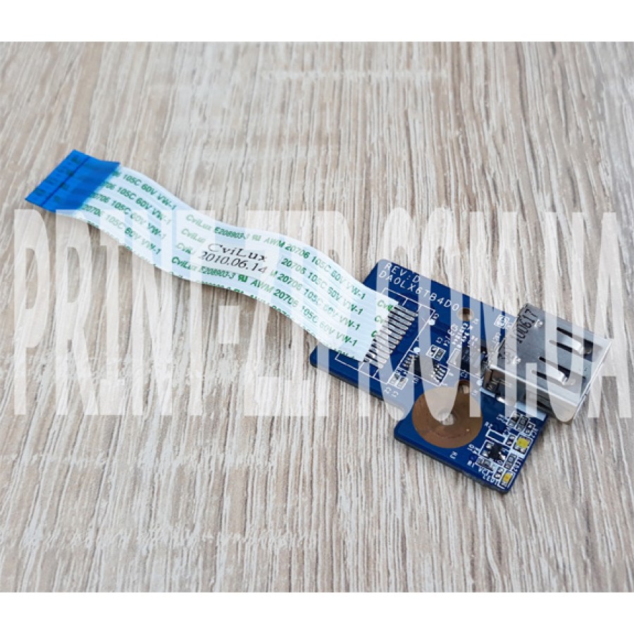 USB плата, разъем  HP Pavilion dv6-3172er / HP Pavilion DV6-3000 Series / 36LX6UB0000 / DA0LX6TB4D0 с быстрой доставкой