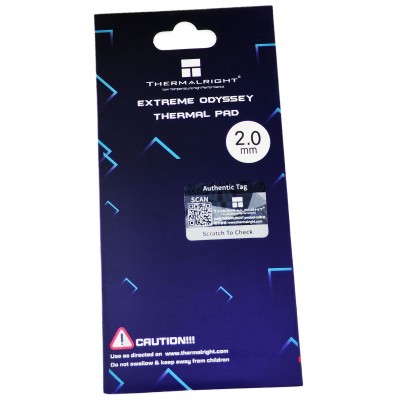 Термопрокладка Thermalright Odyssey 85x45x2,0мм Thermal Pad 12.8 W/mK Термопрокладка Thermalright Odyssey 85x45x2,0мм Thermal Pad 12.8 W/mK