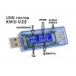 USB Тестер Keweisi KWS-V20 вольтметр амперметр вимірювач ємності акумулятора, струм, ємність, напруга з швидкою доставкою