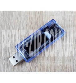 USB Тестер Keweisi KWS-V20 вольтметр амперметр вимірювач ємності акумулятора, струм, ємність, напруга USB Тестер Keweisi KWS-V20 вольтметр амперметр вимірювач ємності акумулятора, струм, ємність, напруга