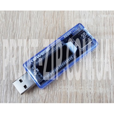 USB Тестер Keweisi KWS-V20 вольтметр амперметр вимірювач ємності акумулятора, струм, ємність, напруга USB Тестер Keweisi KWS-V20 вольтметр амперметр вимірювач ємності акумулятора, струм, ємність, напруга