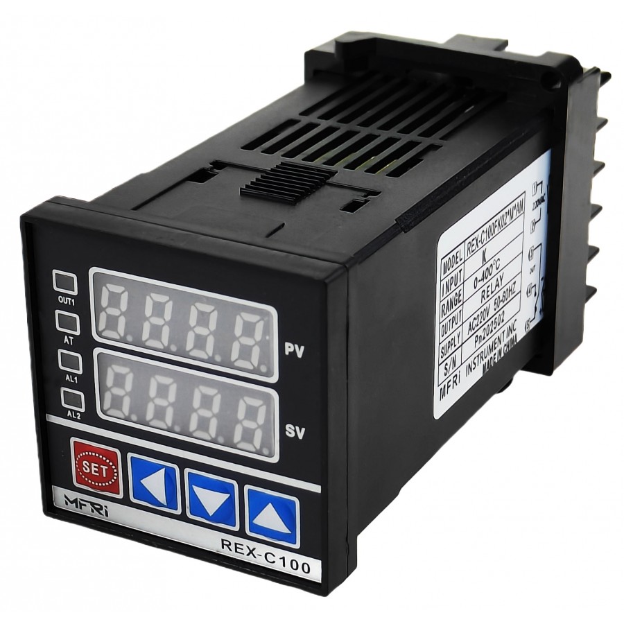 Цифровой ПИД-регулятор температуры REX-C100 / REX-C100FK02-M*AN / Pn202502 с быстрой доставкой