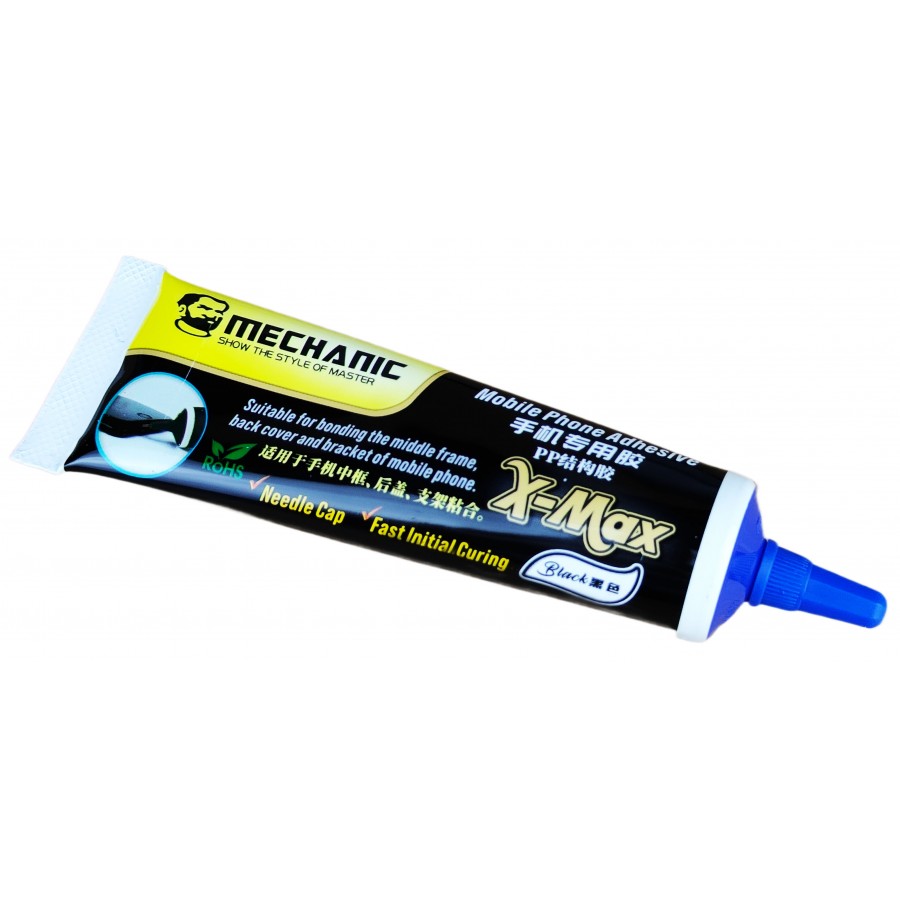 Клей-герметик Mechanic PP X-MAX чёрный, 50 мл с быстрой доставкой
